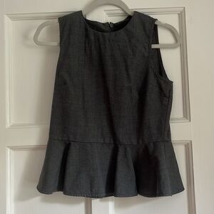 Jcrew size 4P wool peplum top